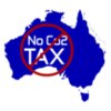 NO Co2 TAX Blue